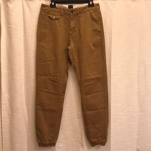 GOODALE KHAKI JOGGER PANTS SIZE 33